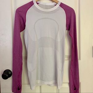 Lululemon Swiftly Long Sleeve Running Top Size 4